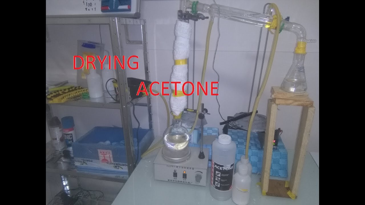 wash meth without acetone